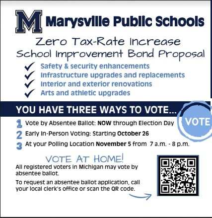 Reminder to vote-QR absentee Ballot